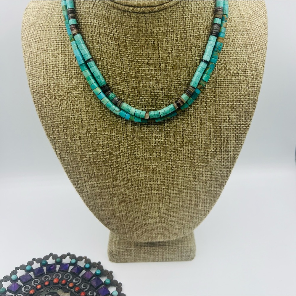 American Turquoise Necklace - Picture 2 of 7